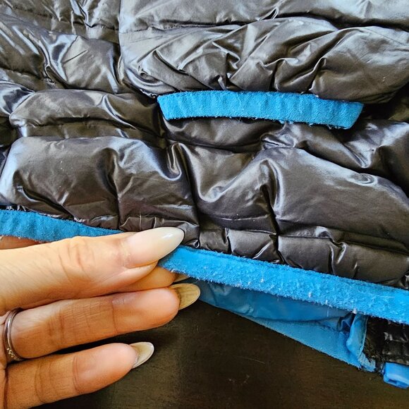 Cat & Jack Boys Black light Puffer Jacket Coat L 12/14 - Picture 3 of 13